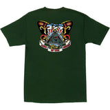 Santa Cruz x Godzilla Natas Mothra T Shirt - Forest