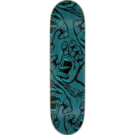 Santa Cruz Crowded Hand Skateboard Deck 8.25"