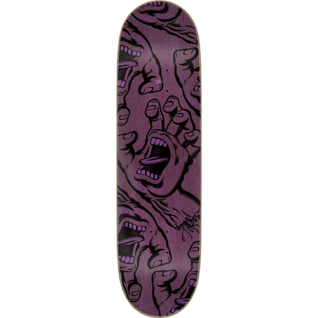 Santa Cruz Crowded Hand Skateboard Deck 8.5"
