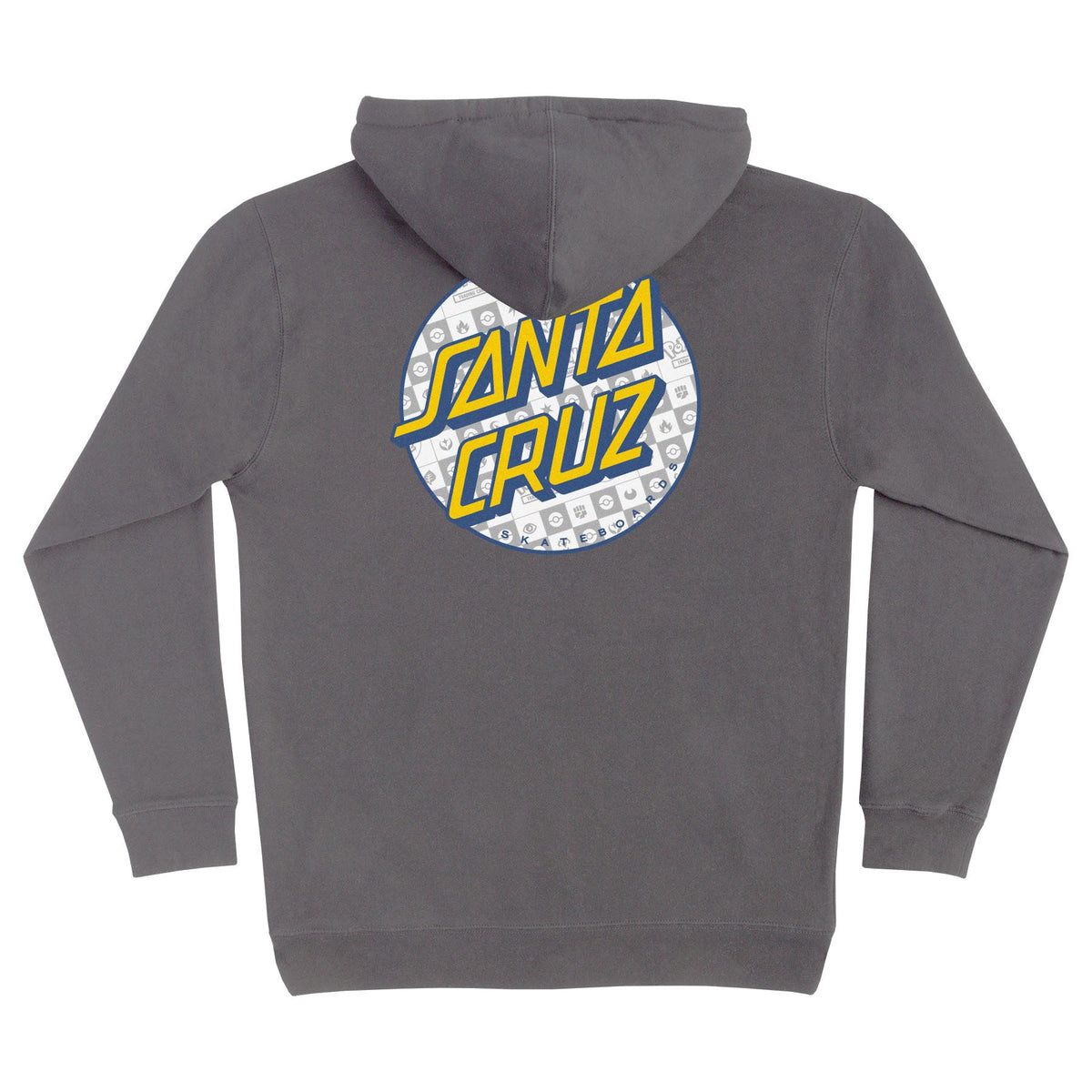 Santa Cruz x Pokémon Energy Dot Hoodie - Charcoal