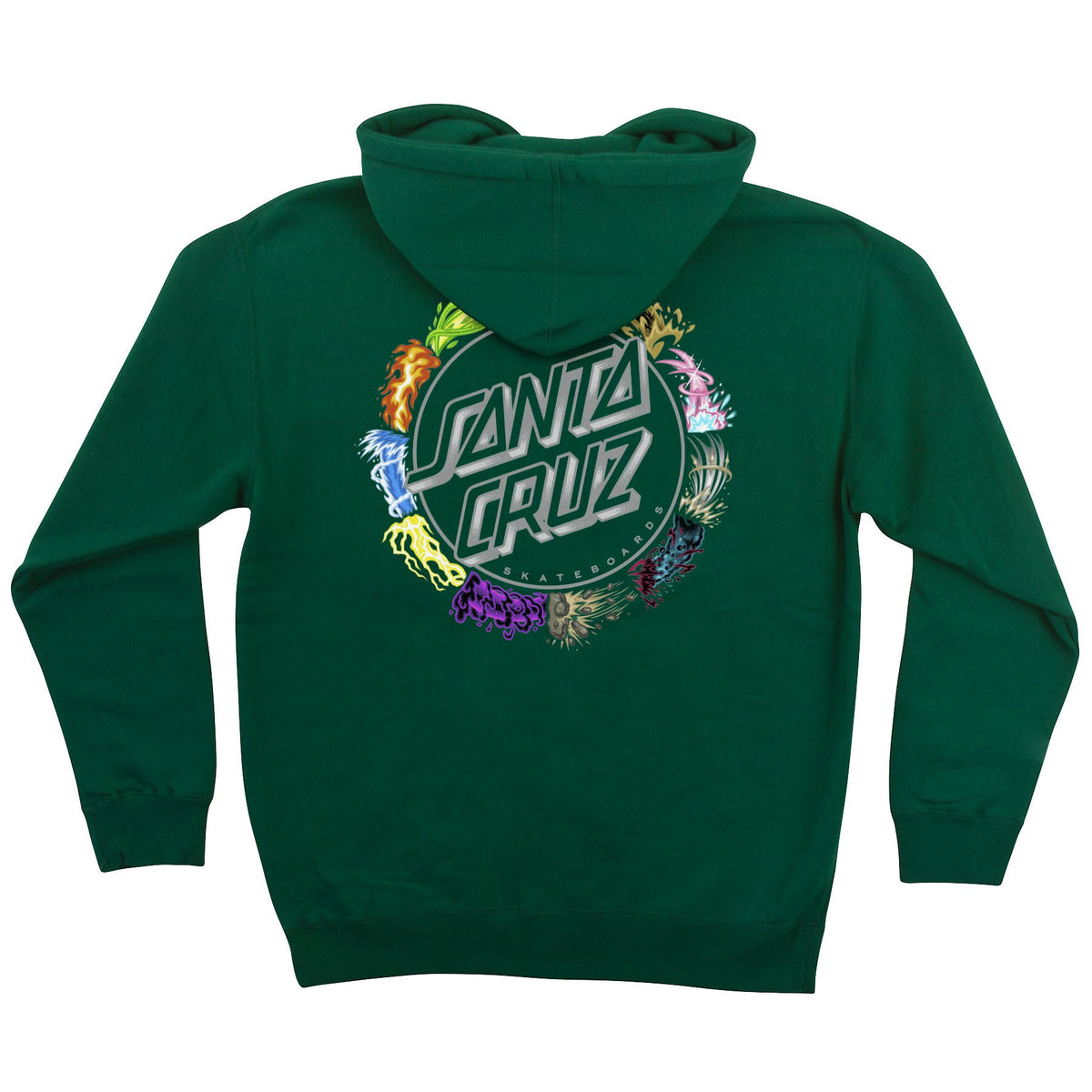 Santa Cruz x Pokémon Power Dot Hoodie - Forest
