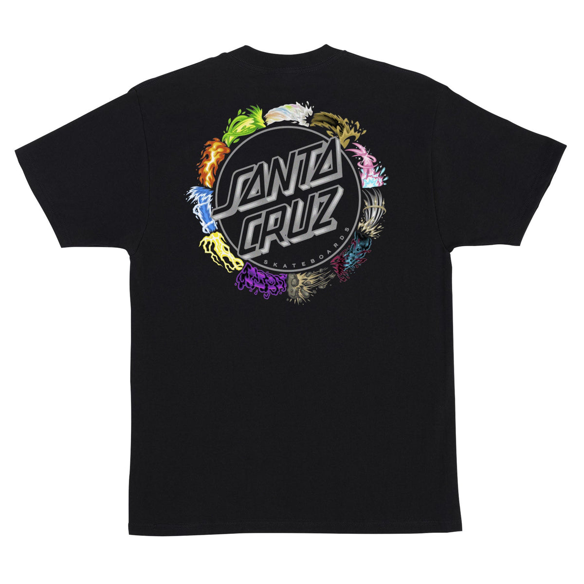 Santa Cruz x Pokémon Power Dot T Shirt - Black
