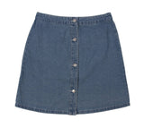 Santa Cruz Screaming Hand Womens Skirt - Light Denim Womens 6