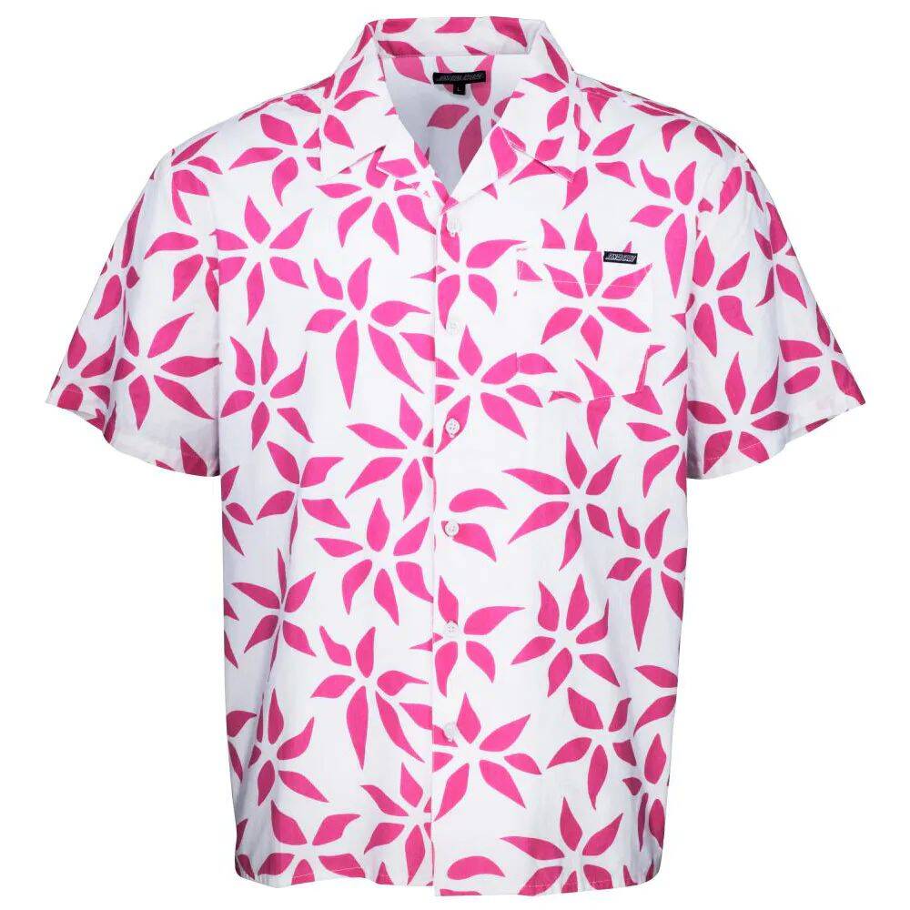 Santa Cruz Under Pressure Shirt - White/Pink