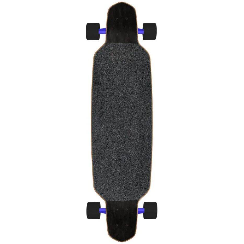 Santa Cruz Contra Eclipse Drop Down Complete Cruiser Skateboard - Multi 37.5''