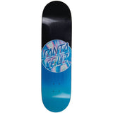 Santa Cruz Iridescent Dot Skateboard Deck - Blue 8.5''