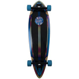 Santa Cruz Iridescent Dot Pintail Complete Cruiser Skateboard - Multi 33''