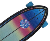 Santa Cruz Iridescent Dot Pintail Complete Cruiser Skateboard - Multi 33''