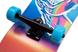 Santa Cruz Iridescent Hand Complete Cruiser Skateboard - Red 31.7''