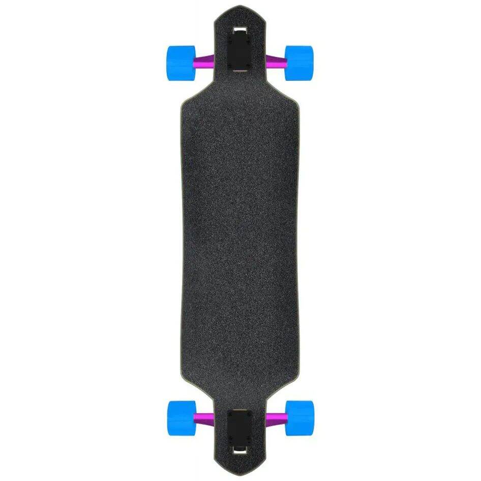 Santa Cruz Mandala Hand Drop Thru Complete Cruiser Skateboard - Multi 36''
