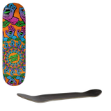 Santa Cruz Mandala Hand Skateboard Deck - Multi 8.125''