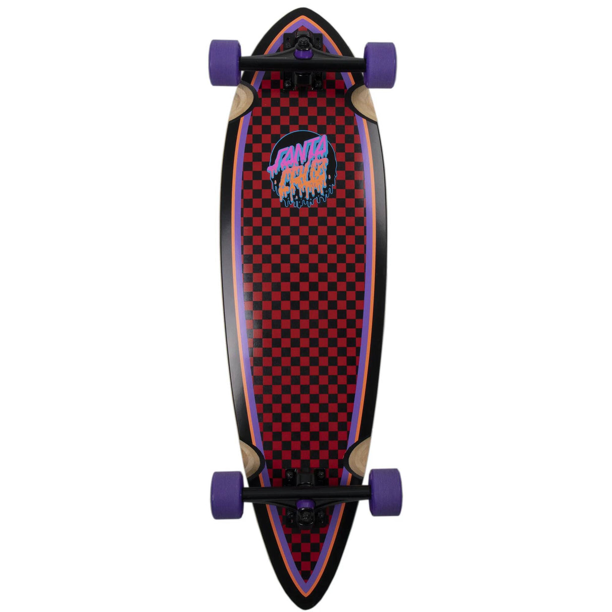 Santa Cruz Rad Dot Pintail Complete Cruiser Skateboard - Multi 33''