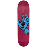 Santa Cruz Screaming Hand Skateboard Deck - Pink 7.8''