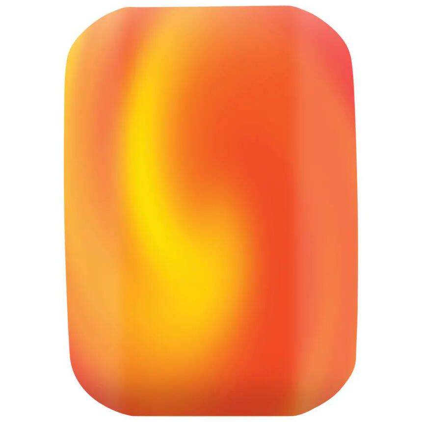 Santa Cruz Slime Balls Brains Speed Balls Skateboard Wheels - Orange/Yellow Swirl 56mm