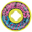 Santa Cruz Slime Balls Vomit Mini II 97a Skateboard Wheels - Yellow 54mm