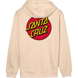 Santa Cruz Classic Dot Chest Hoodie - Oat