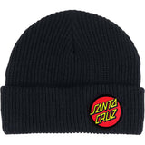 Santa Cruz Classic Dot Beanie - Black