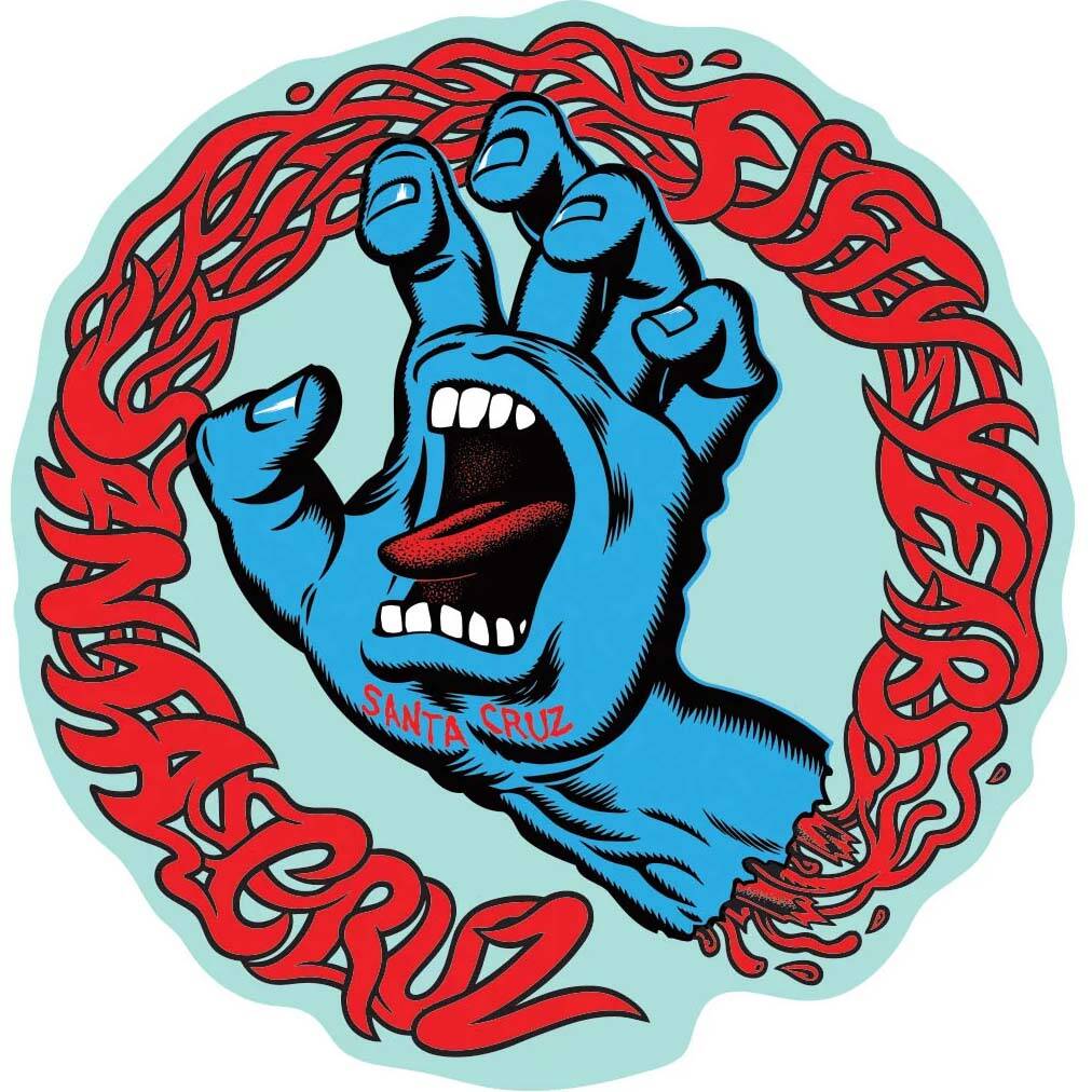 Santa Cruz Screaming 50 Sticker
