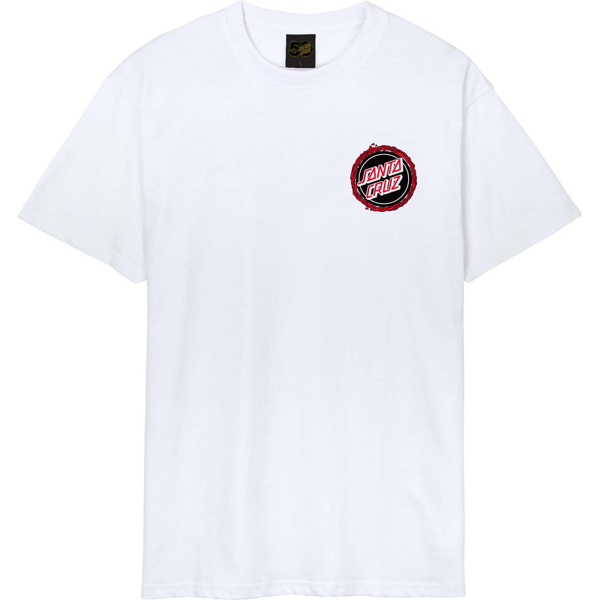 Santa Cruz Screaming 50 T Shirt - White