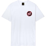 Santa Cruz Screaming 50 T Shirt - White