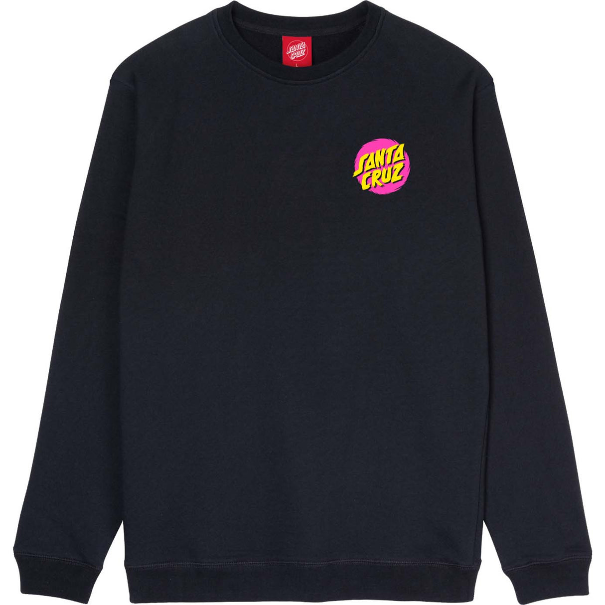 Santa Cruz Style Dot Crew - Black