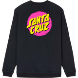Santa Cruz Style Dot Crew - Black