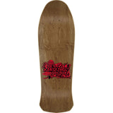 Santa Cruz x Thrasher Salba Oops Skateboard Deck - Brown/Multi 10.4"