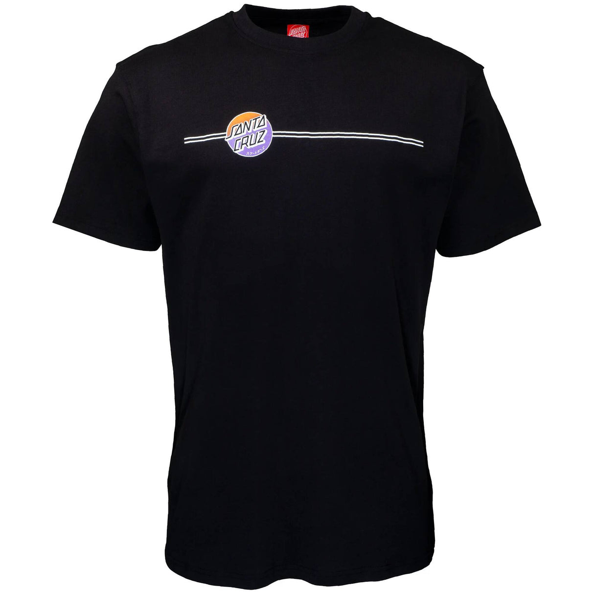 Santa Cruz Bogus Hand Fade T Shirt - Black