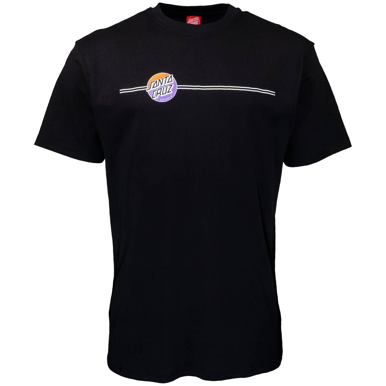 Santa Cruz Bogus Hand Fade T Shirt - Black