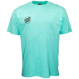 Santa Cruz Crime Hand T Shirt - Jade Green