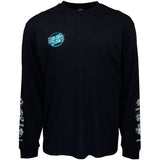 Santa Cruz Mixed Up Crime Hand Long Sleeve T Shirt - Black