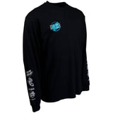 Santa Cruz Mixed Up Crime Hand Long Sleeve T Shirt - Black