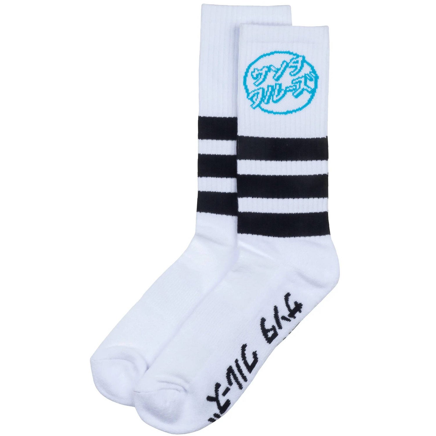 Santa Cruz Other Japanese Dot Socks - White