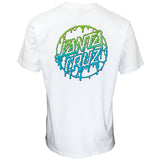 Santa Cruz Toxic Dot T Shirt - White