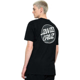 Santa Cruz Alive Dot T Shirt - Black