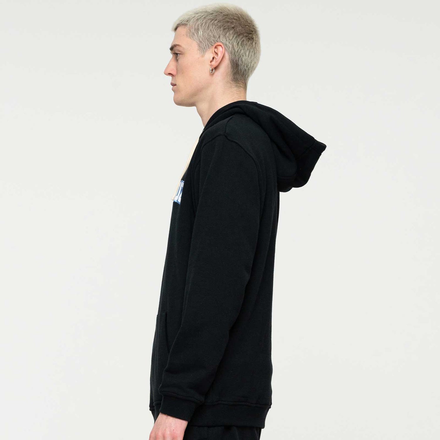 Santa Cruz Arch Strip Hoodie - Black