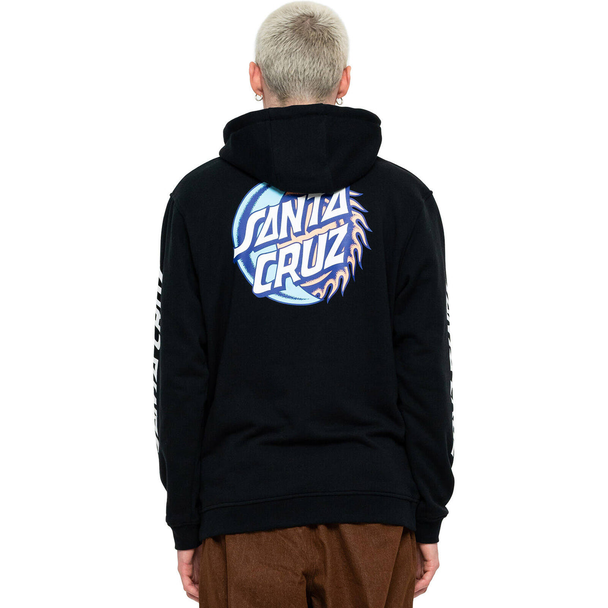 Santa Cruz Eclipse Dot Hoodie - Black