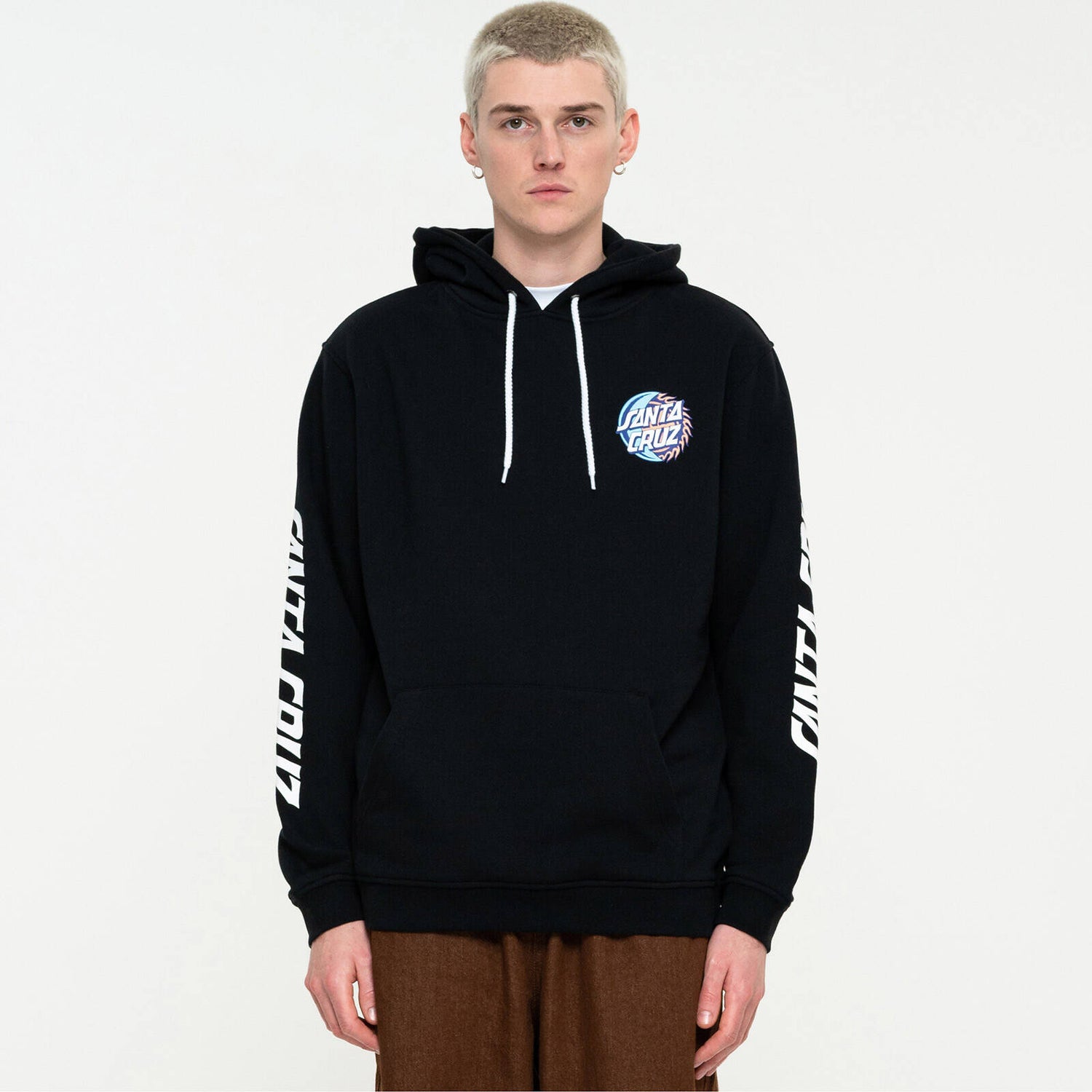 Santa Cruz Eclipse Dot Hoodie - Black
