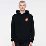 Santa Cruz Flamed Not a Dot Hoodie - Black