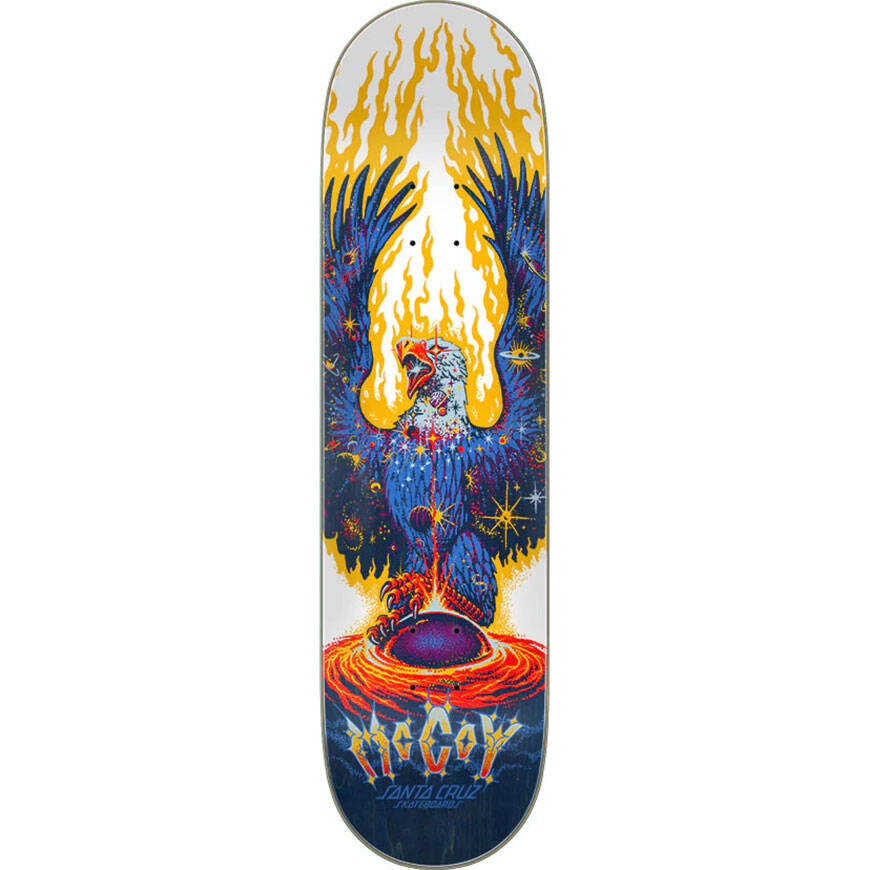 Santa Cruz McCoy Cosmic Eagle VX Skateboard Deck - 8.25"