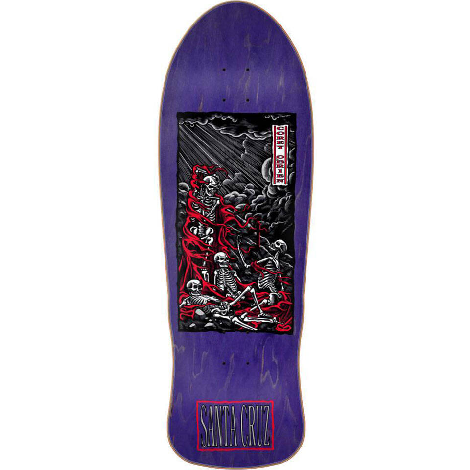 Santa Cruz O'Brien Purgatory Reissue Skateboard Deck - 9.85"