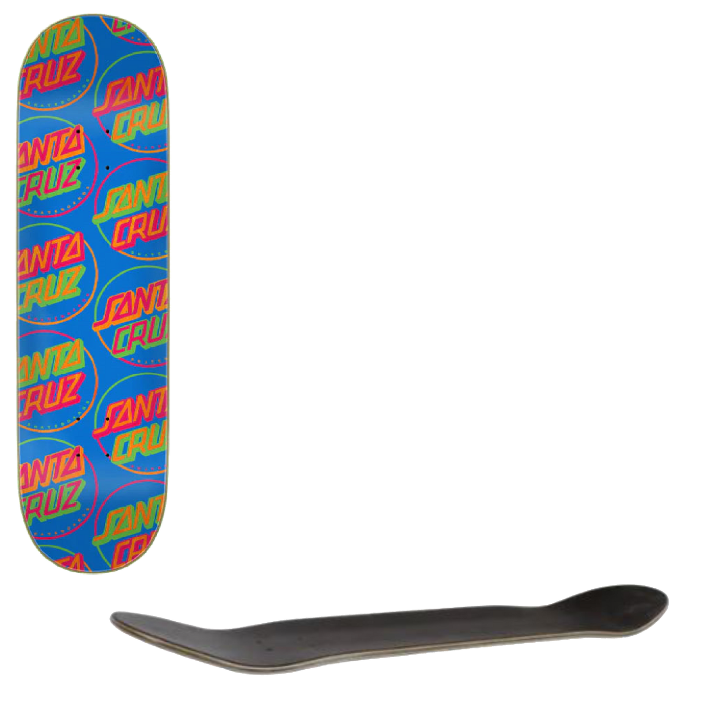 Santa Cruz Opus In Colour Birch Skateboard Deck - 8.125"