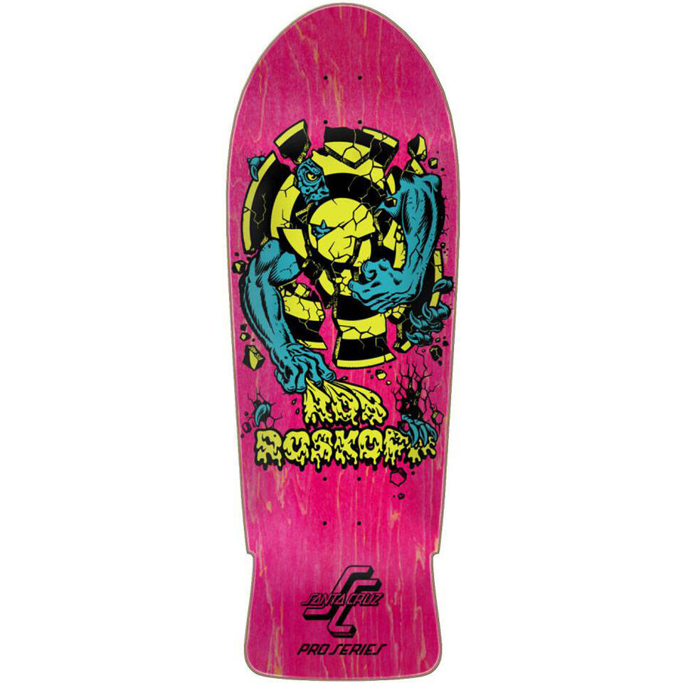 Santa Cruz Roskopp 3 Reissue Skateboard Deck - 10.25"