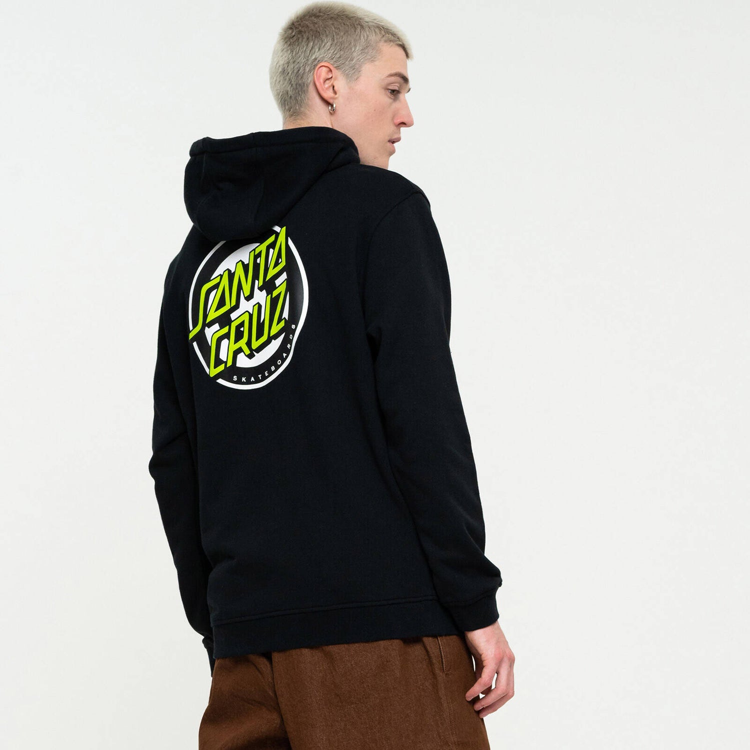 Santa Cruz Roskopp Target Hoodie - Black