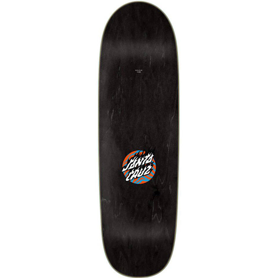 Santa Cruz Salba Tiger Hand Skateboard Deck - 9.25"
