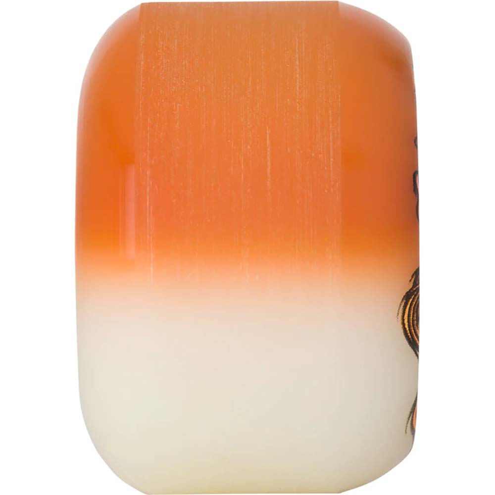 Santa Cruz Slime Balls Hairballs 50-50 95a Skateboard Wheels - Orange 56mm