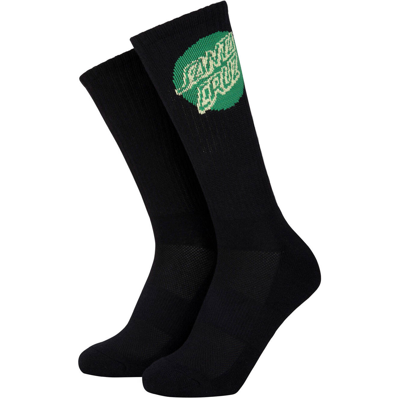 Santa Cruz Shadowless Dot Socks - Black