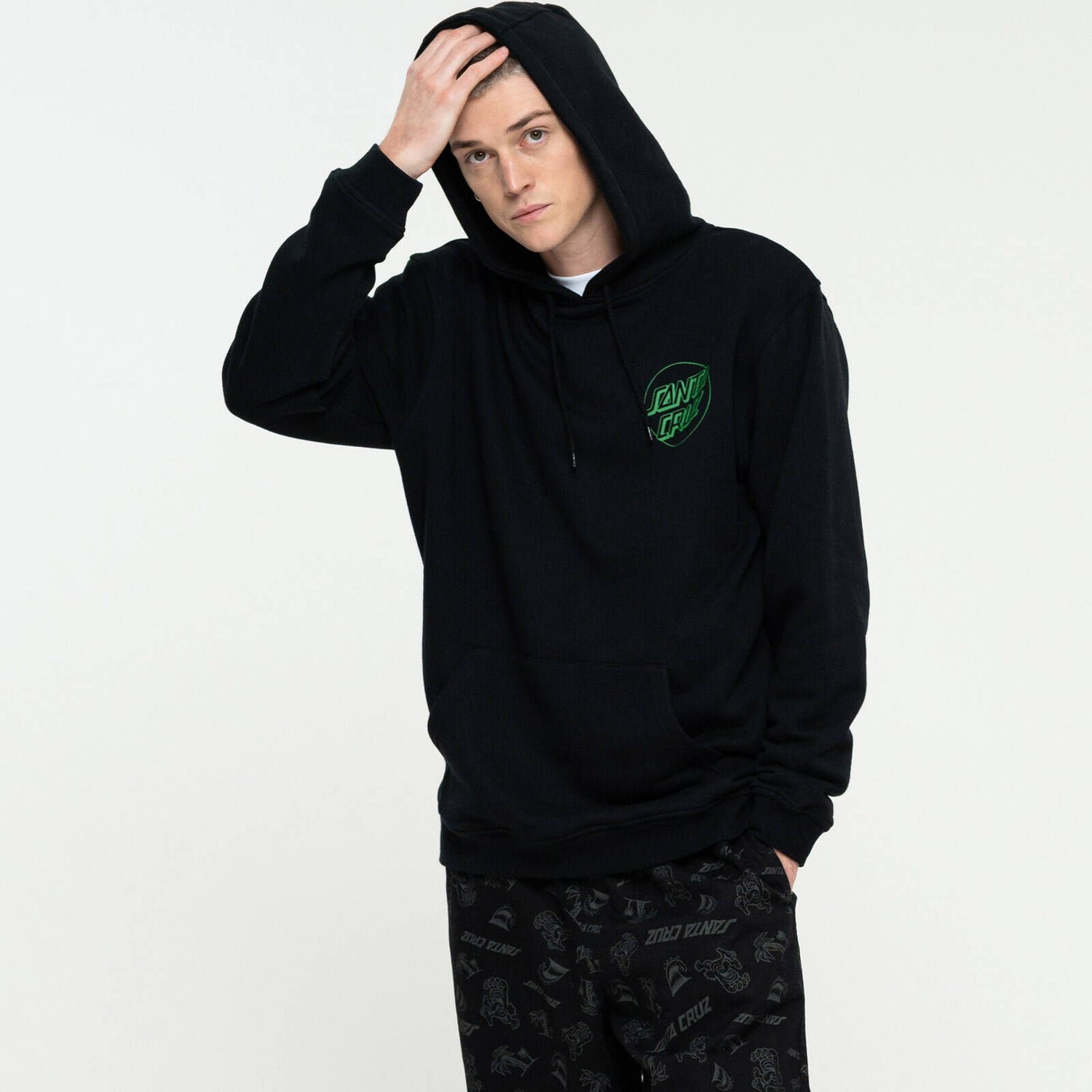Santa Cruz Venn Dot Hoodie - Black