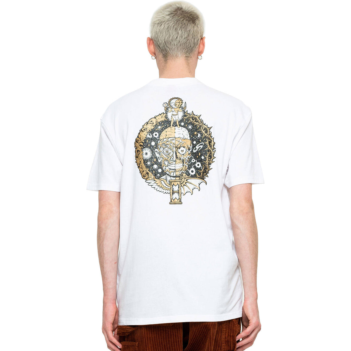Santa Cruz Wooten Crest T Shirt - White