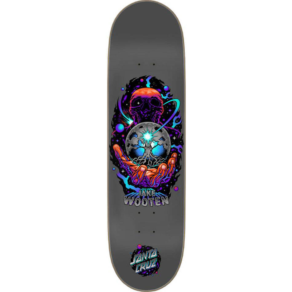 Santa Cruz Wooten Ominous VX Skateboard Deck - 8.5"